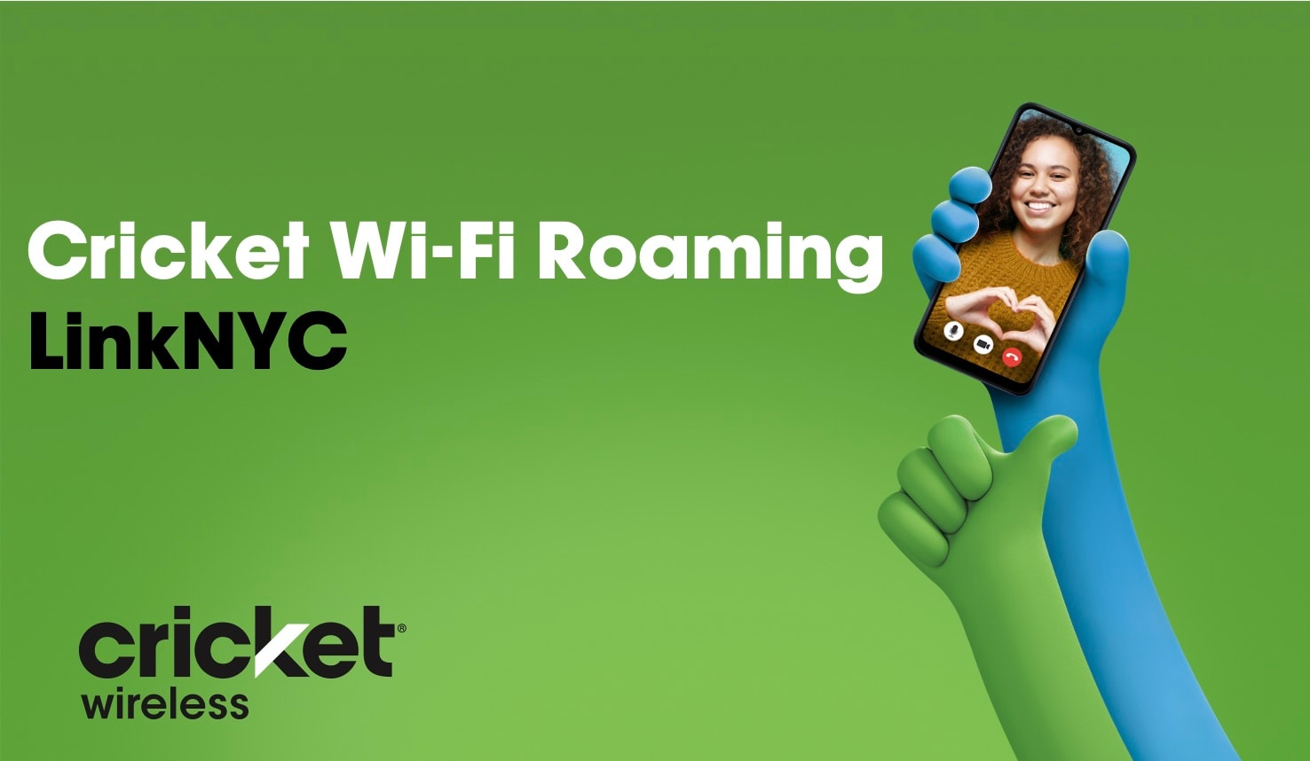 Roaming Wi-Fi de Cricket con LinkNYC