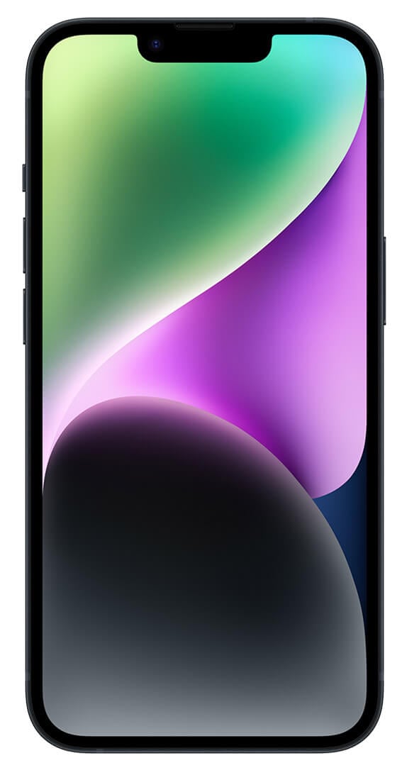 Front of Apple iPhone 14 Plus (Cricket CPO)