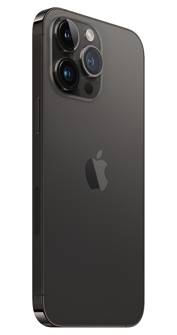 Side of Apple iPhone 14 Pro (Cricket CPO)