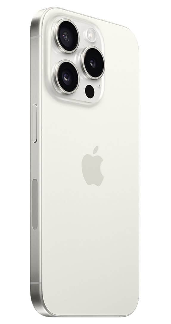 Celular Apple iPhone 15 Pro Desbloqueado 128 GB Titanio Blanco