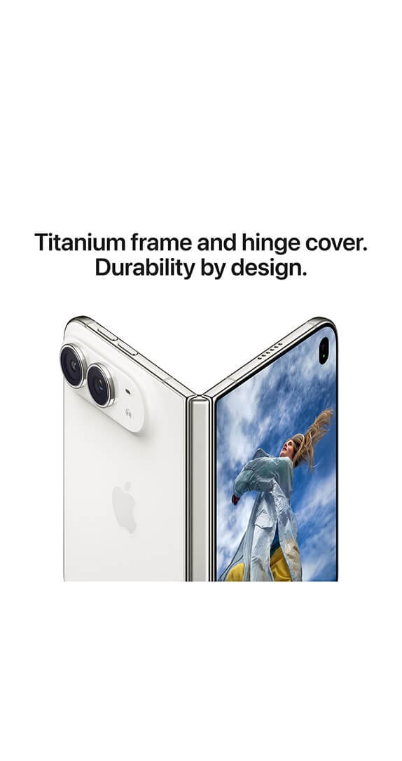 Side of Apple iPhone Duo