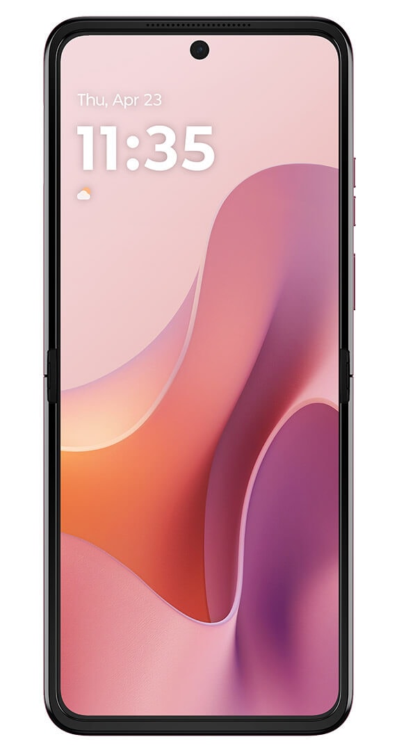 Frente del Motorola razr - 2025