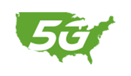 Imagen del logotipo de 5G en Estados Unidos